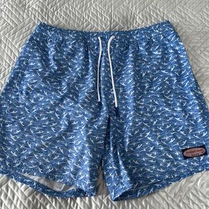 Men’s Vineyard Vines 7 inch Printed Chappy Trunks